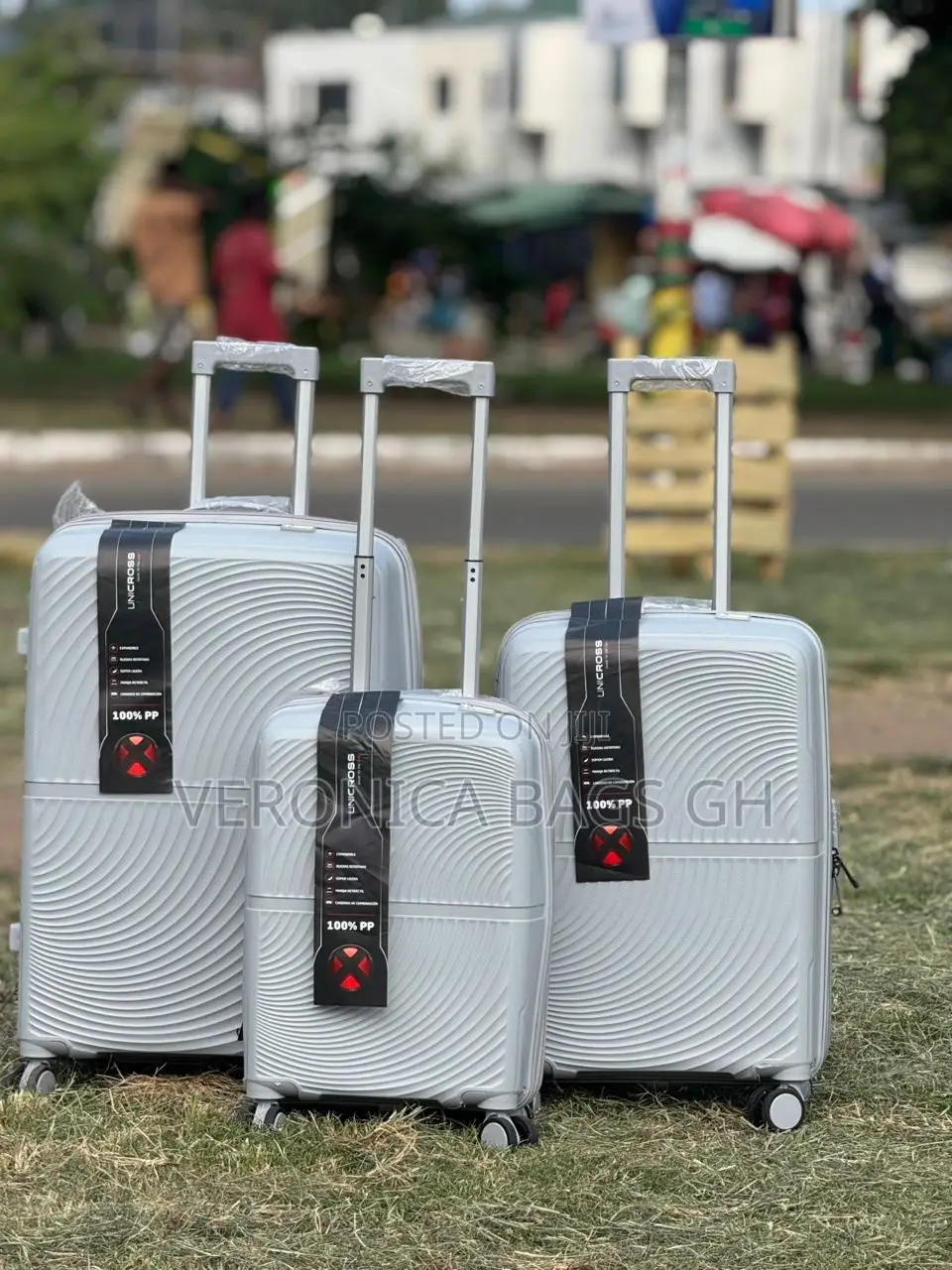 Trolley Bag 3 PCS Luggage Set Spinner 19,23,27 Inch