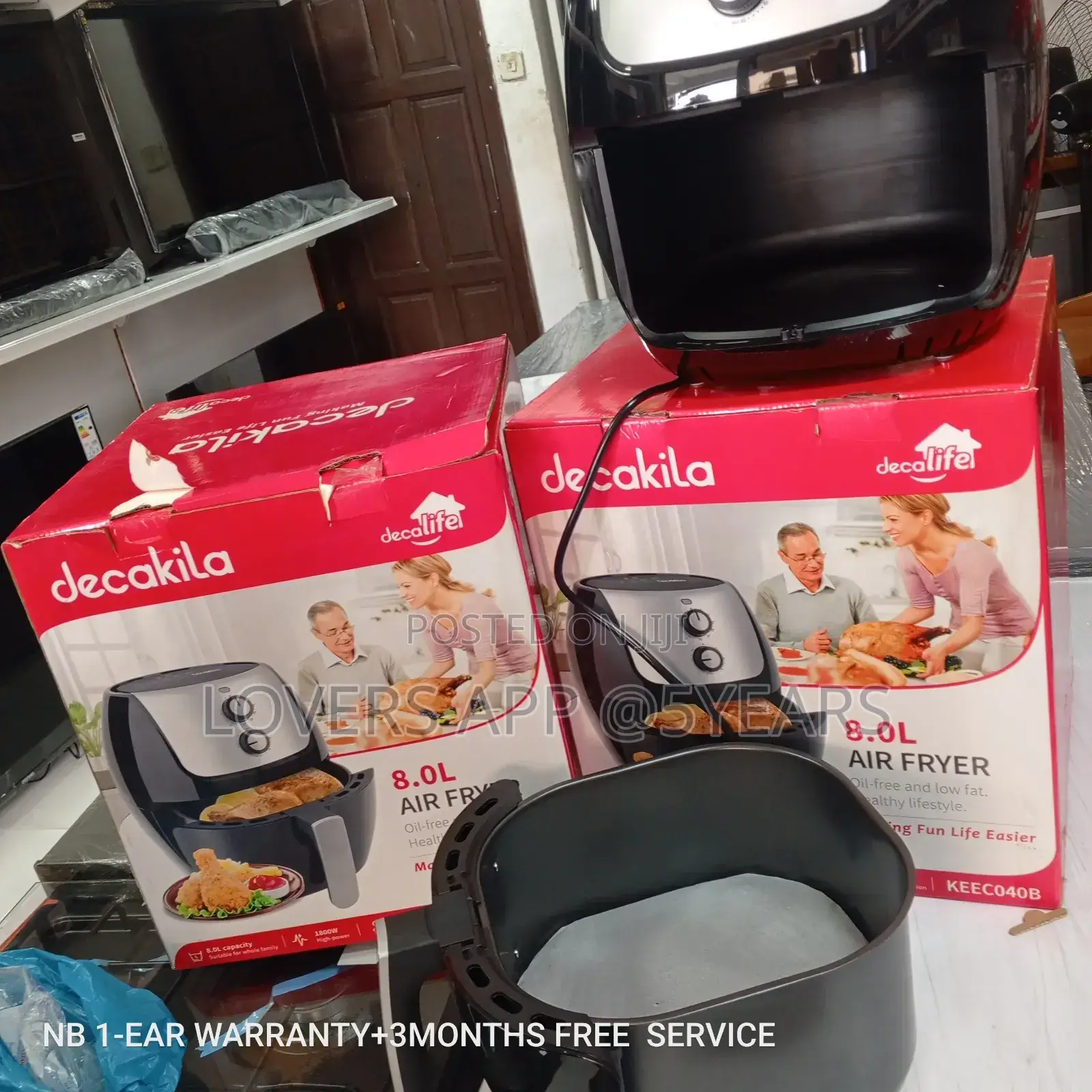 Petition 8.0l Decakila Air Fryer