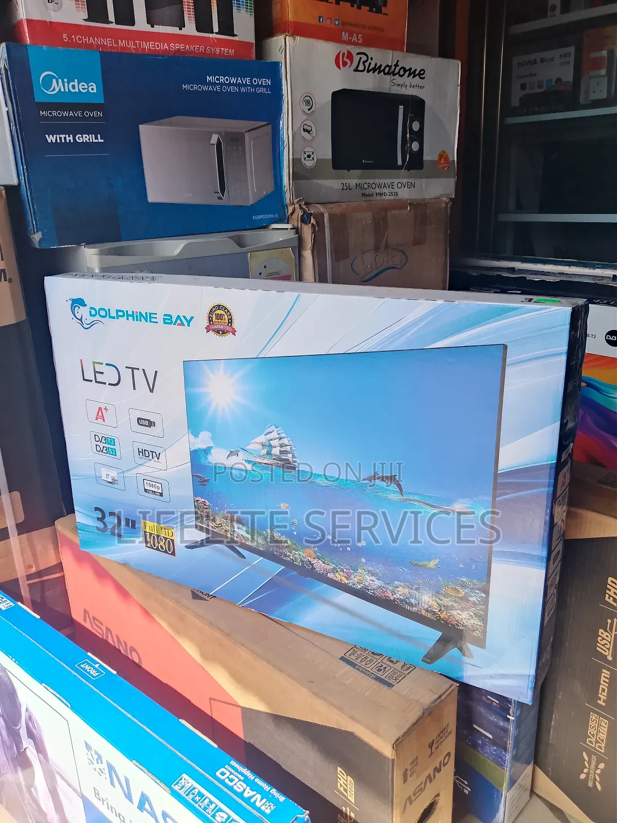Smart Tv 32" (Android,Youtube Netflix Loaded)