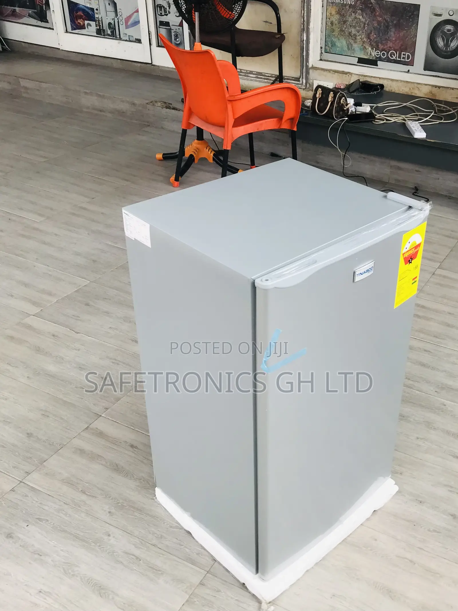 Accurate Fast Singledoor Grey Topfreezer Nasco 80l Fridge
