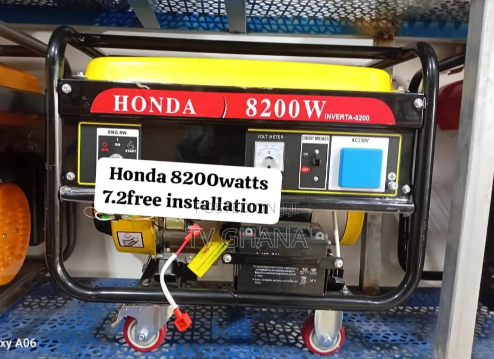 Live Loud Never Lose Power 8200watts 7.2 Petrol Gen