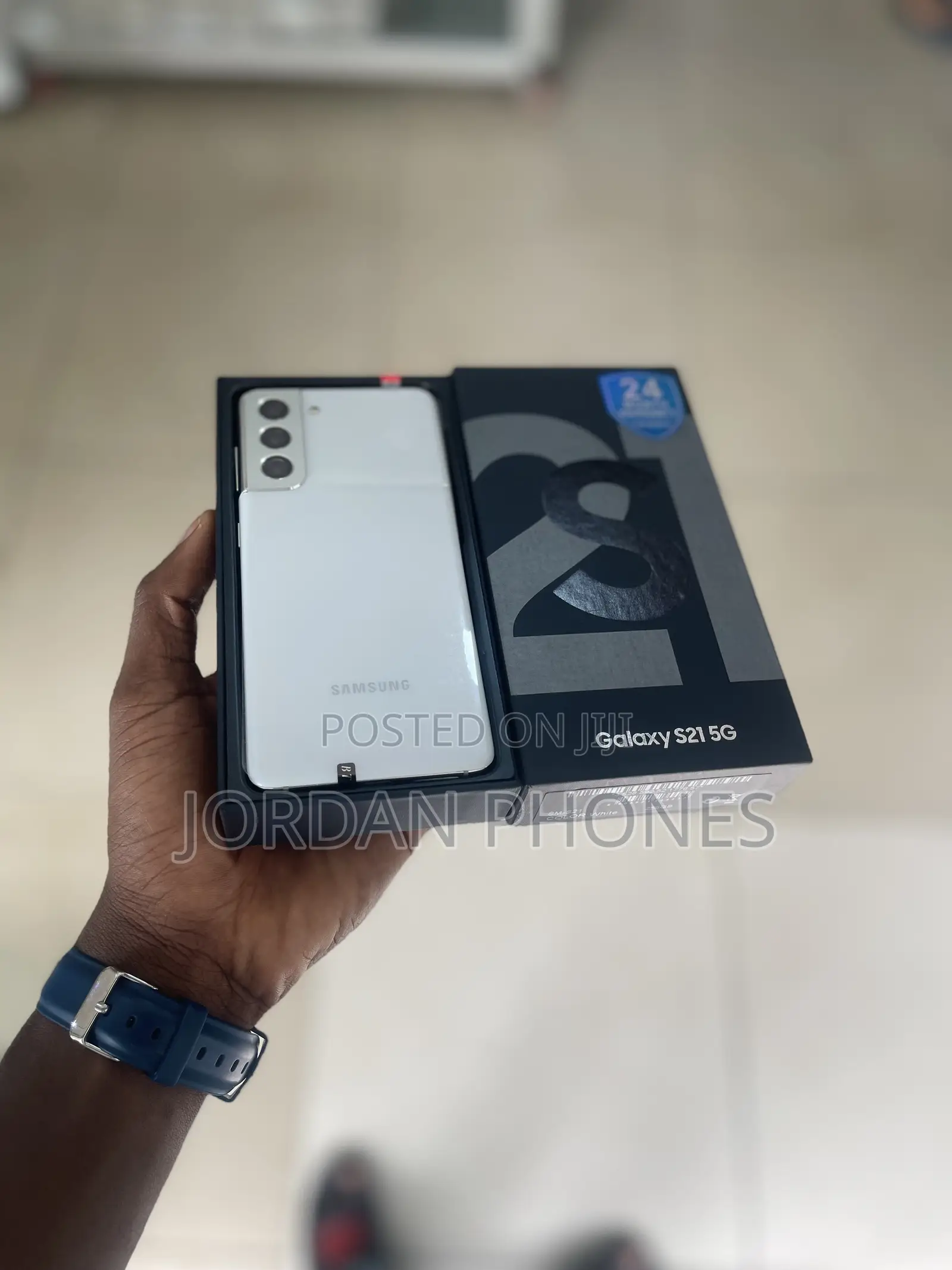 New Samsung Galaxy S21 5G 256 GB White