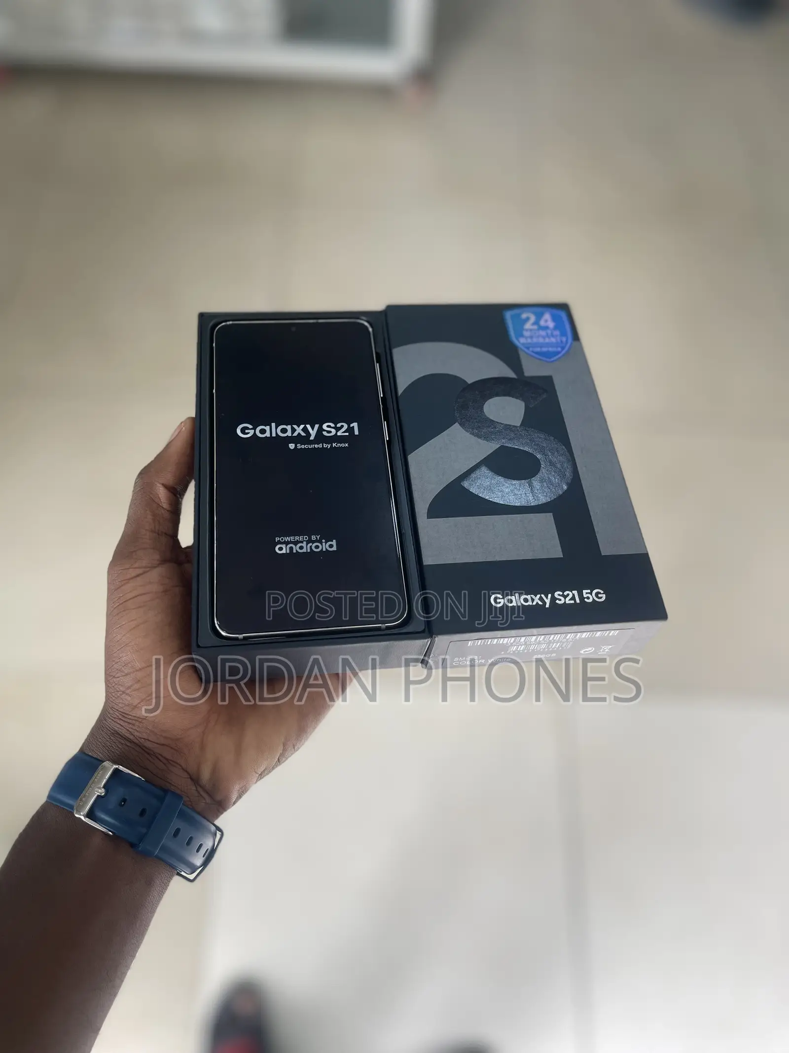 New Samsung Galaxy S21 5G 256 GB White