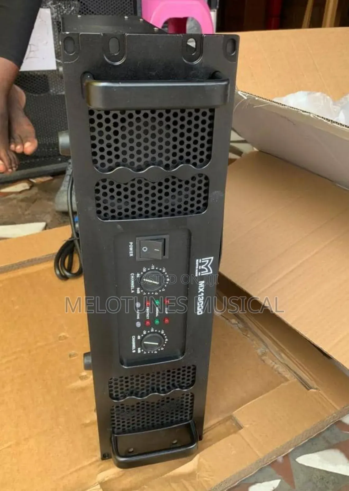 Martins Audio Mx13000 Professional Power Amplifier