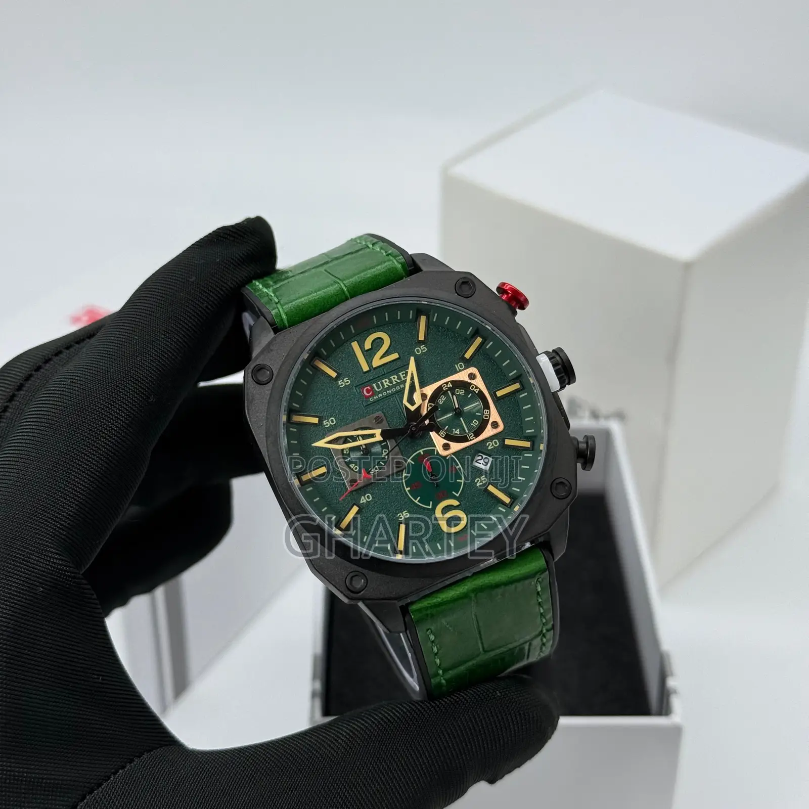 Curren Analog Chronograph Luxury Fashion Men’S Warch