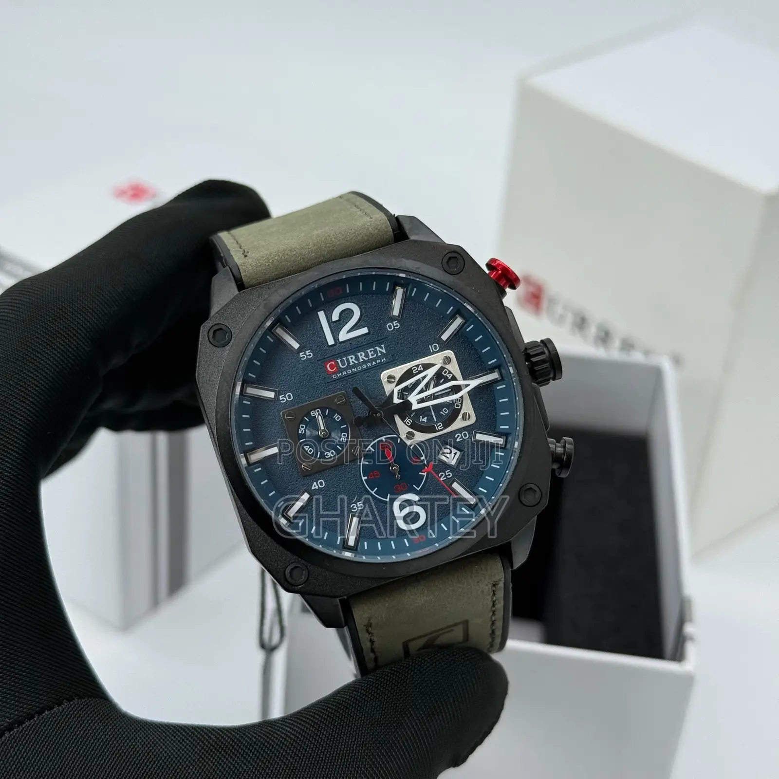 Curren Analog Chronograph Luxury Fashion Men’S Warch