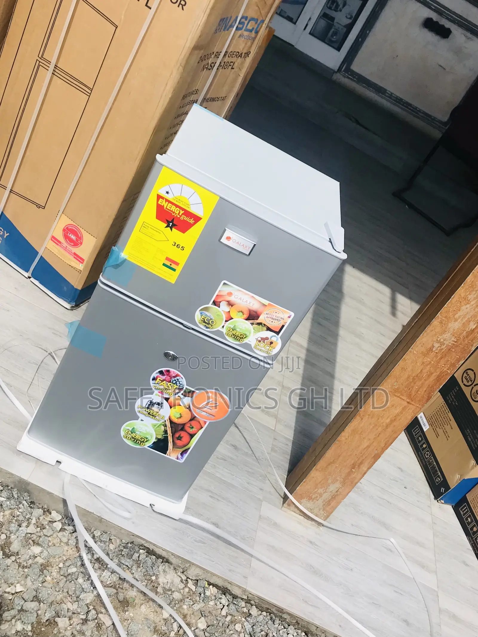 Super Good 90 Liters Doubledoor Galaxy Topfreezer Fridge