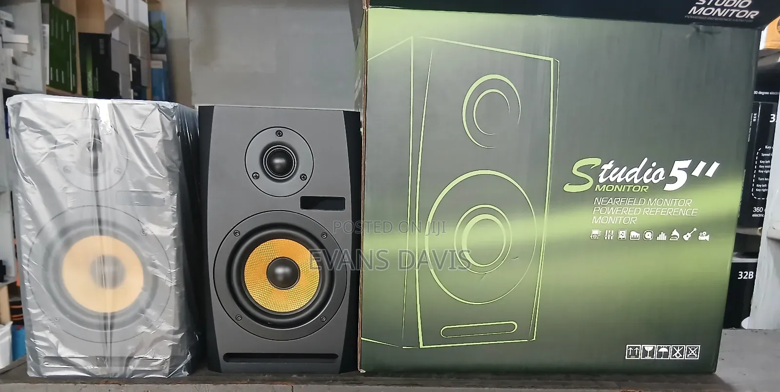 Nearfield Active Studio Monitor Pair 5 Inches