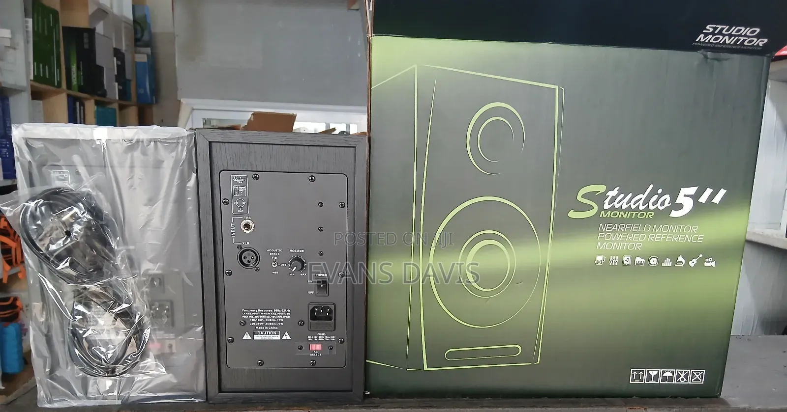 Nearfield Active Studio Monitor Pair 5 Inches