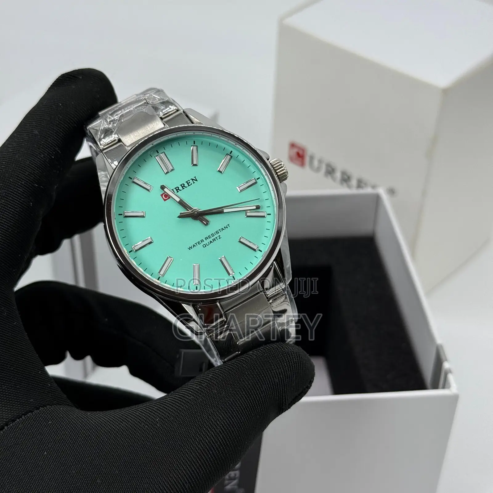 Perfect Simple Curren Business Stainless Chain Watch