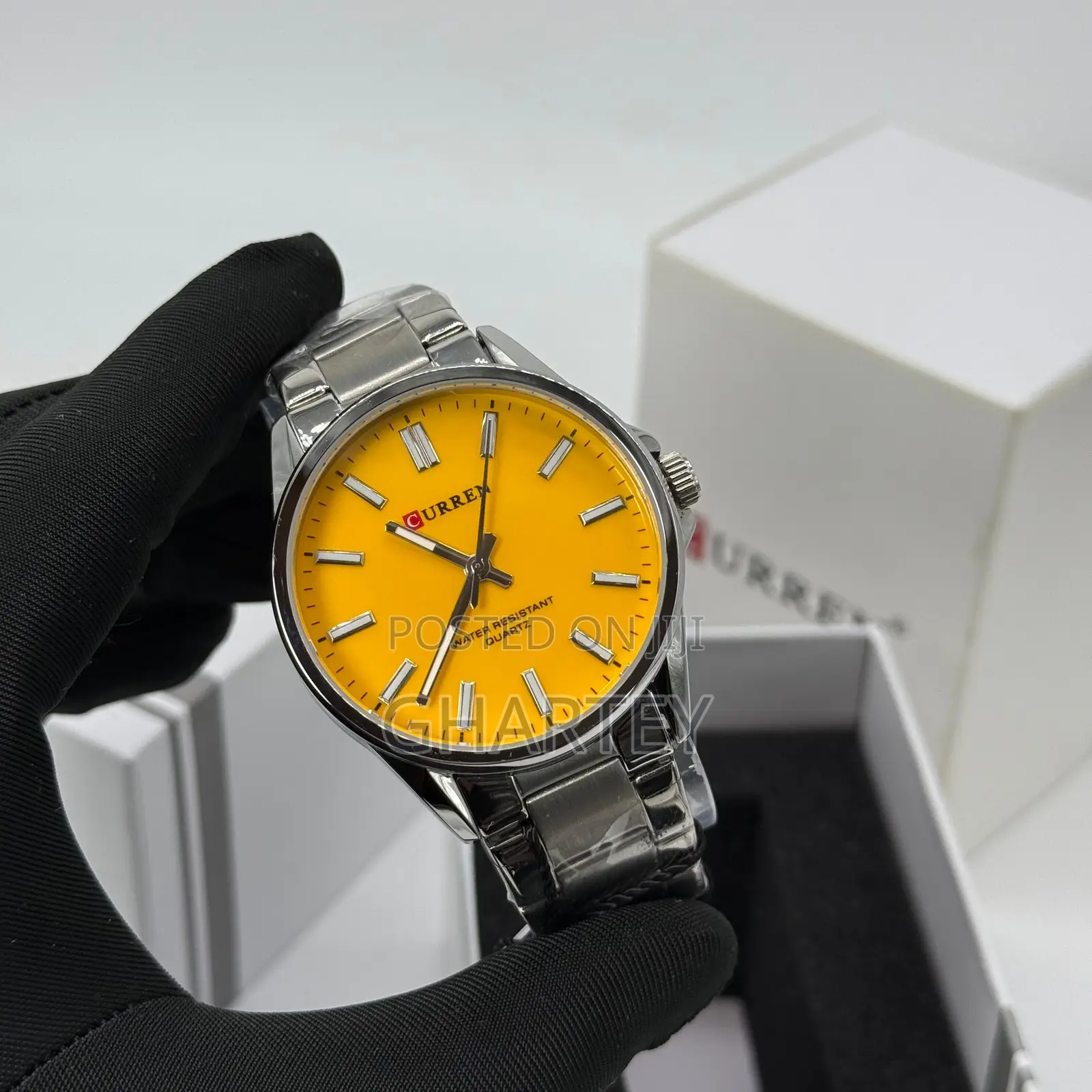 Perfect Simple Curren Business Stainless Chain Watch