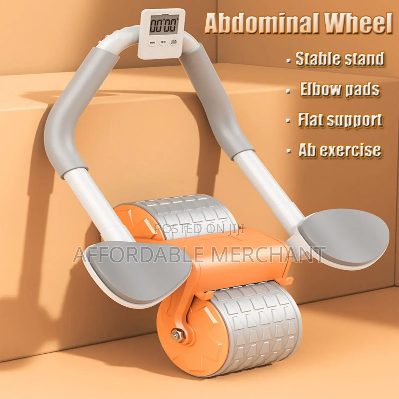 Ab Automatic Rebound Healthy Abdomen Wheel Ab Exerciser