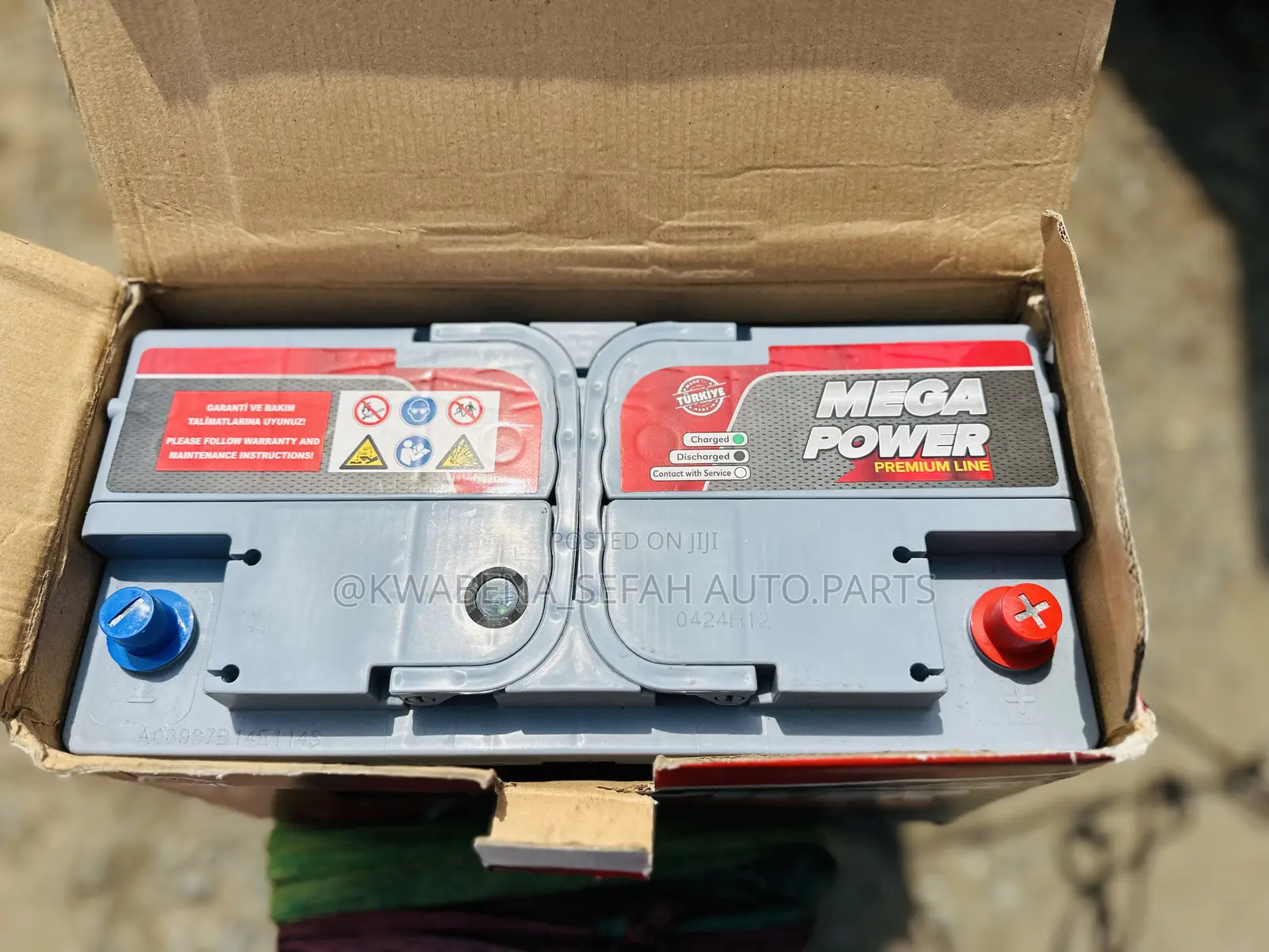 Original Mega Power Car Battery 17 Plate Available For Cars