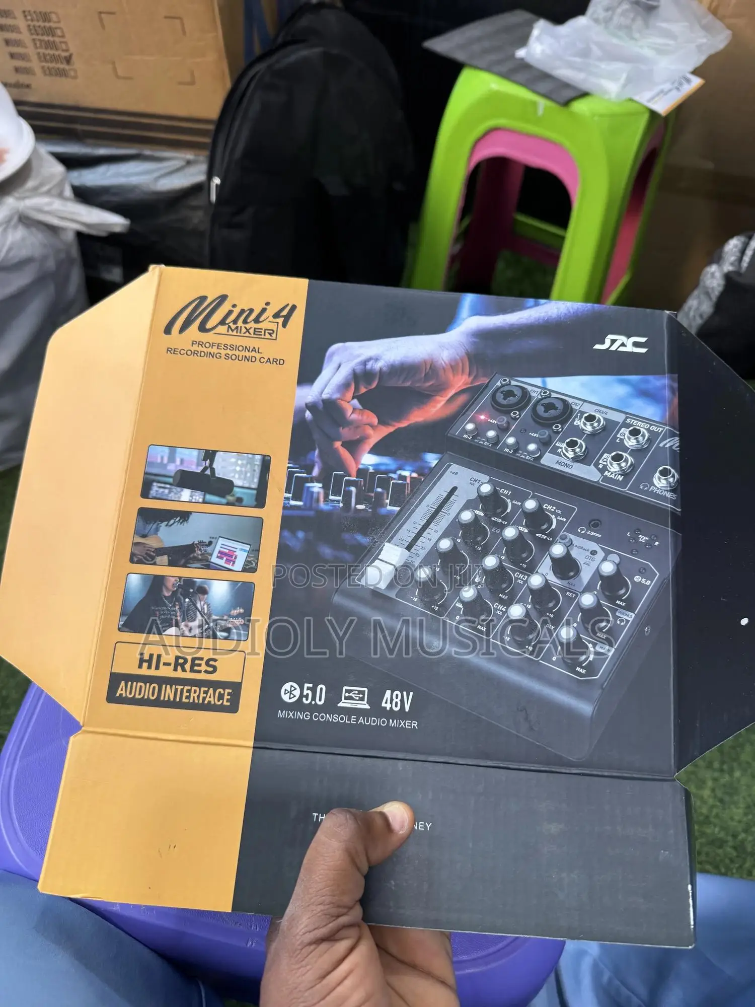 Jac Mini4- Channel Studio Mixer