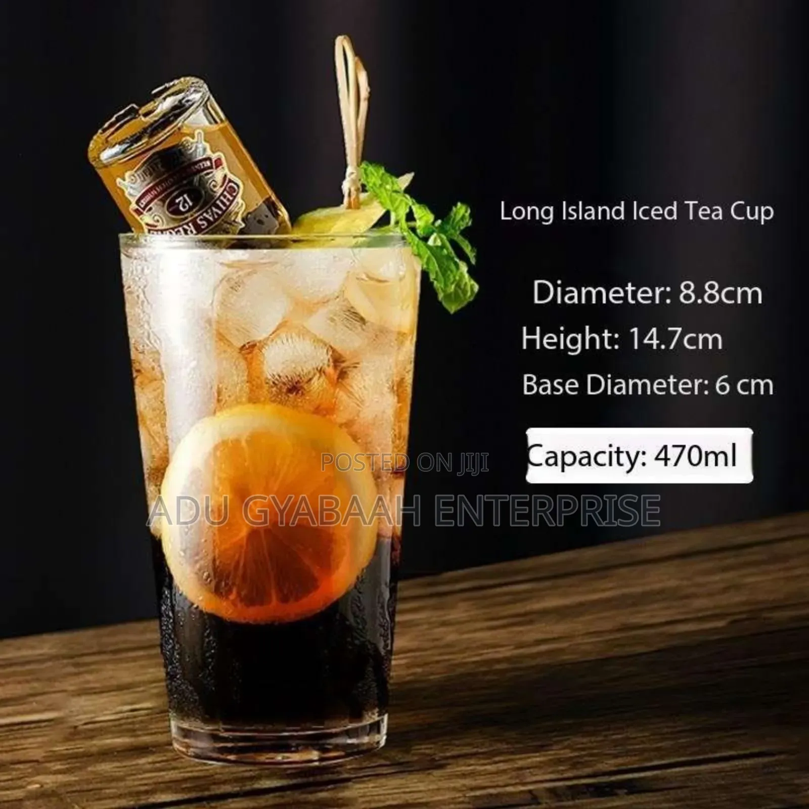 Cocktail Glass (Long Island 470ml)