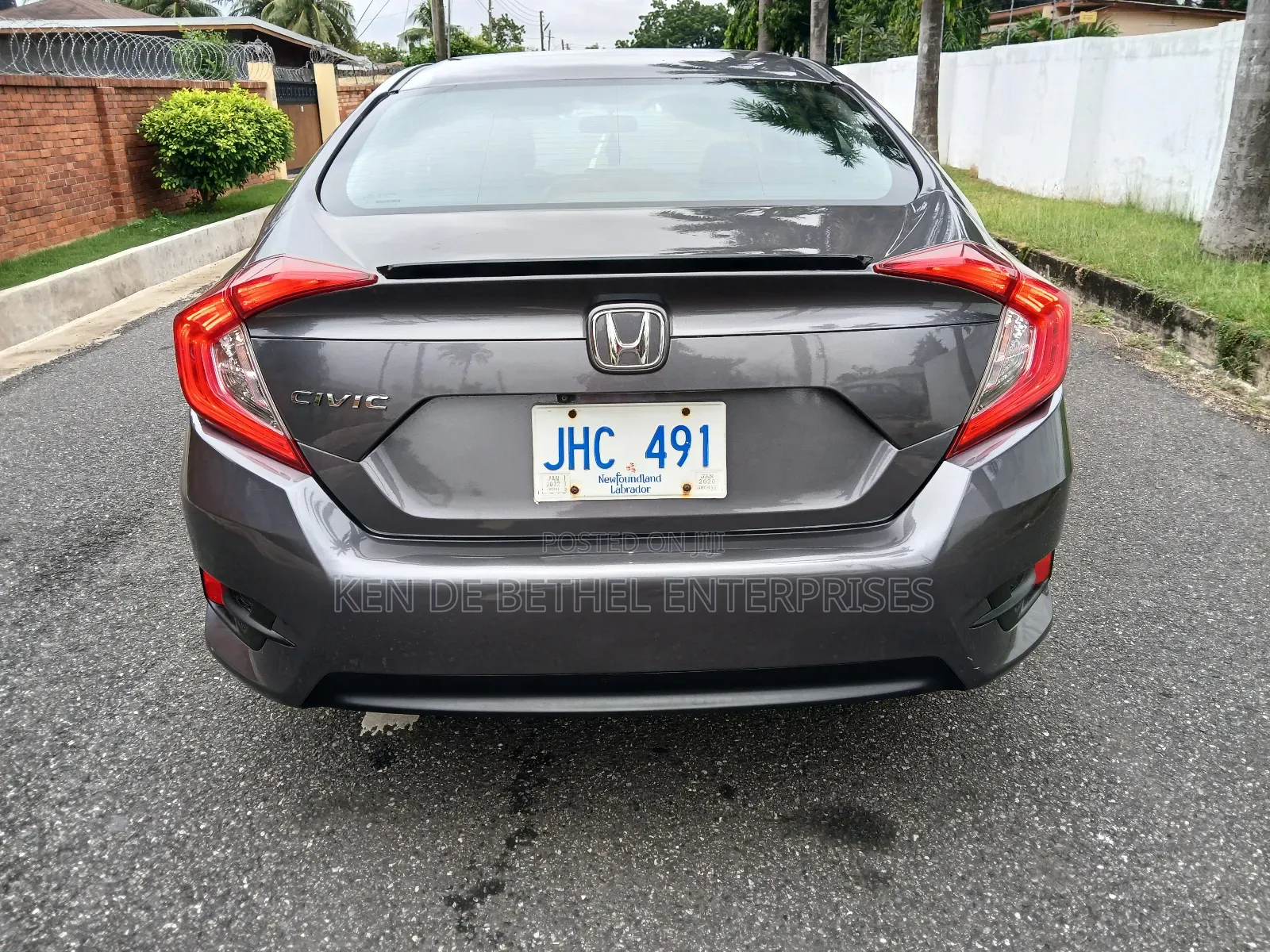 Honda Civic Sport Hatchback 2018 Gray