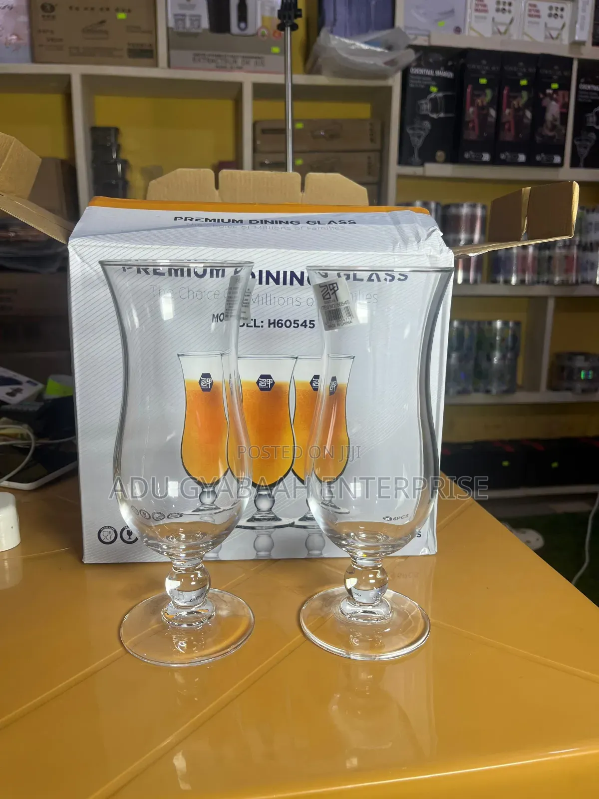 Hurricane Glass (485ml, Cocktails, Juice)