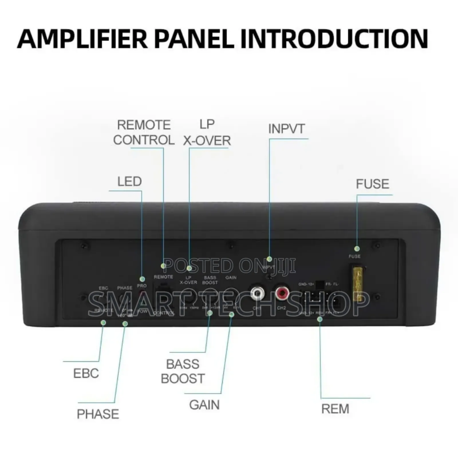 High Quality Slim Underseat Woofer for Cars
