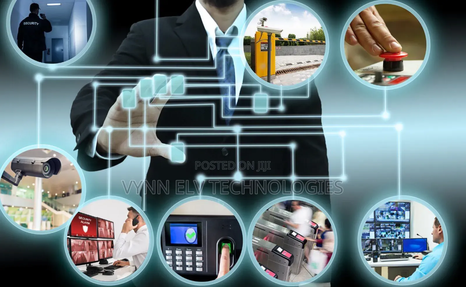 Cctv, Access Control, Electric Fence, Fire Alarm