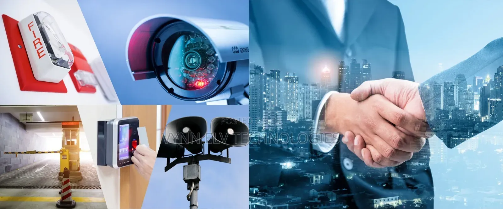 Cctv, Access Control, Electric Fence, Fire Alarm