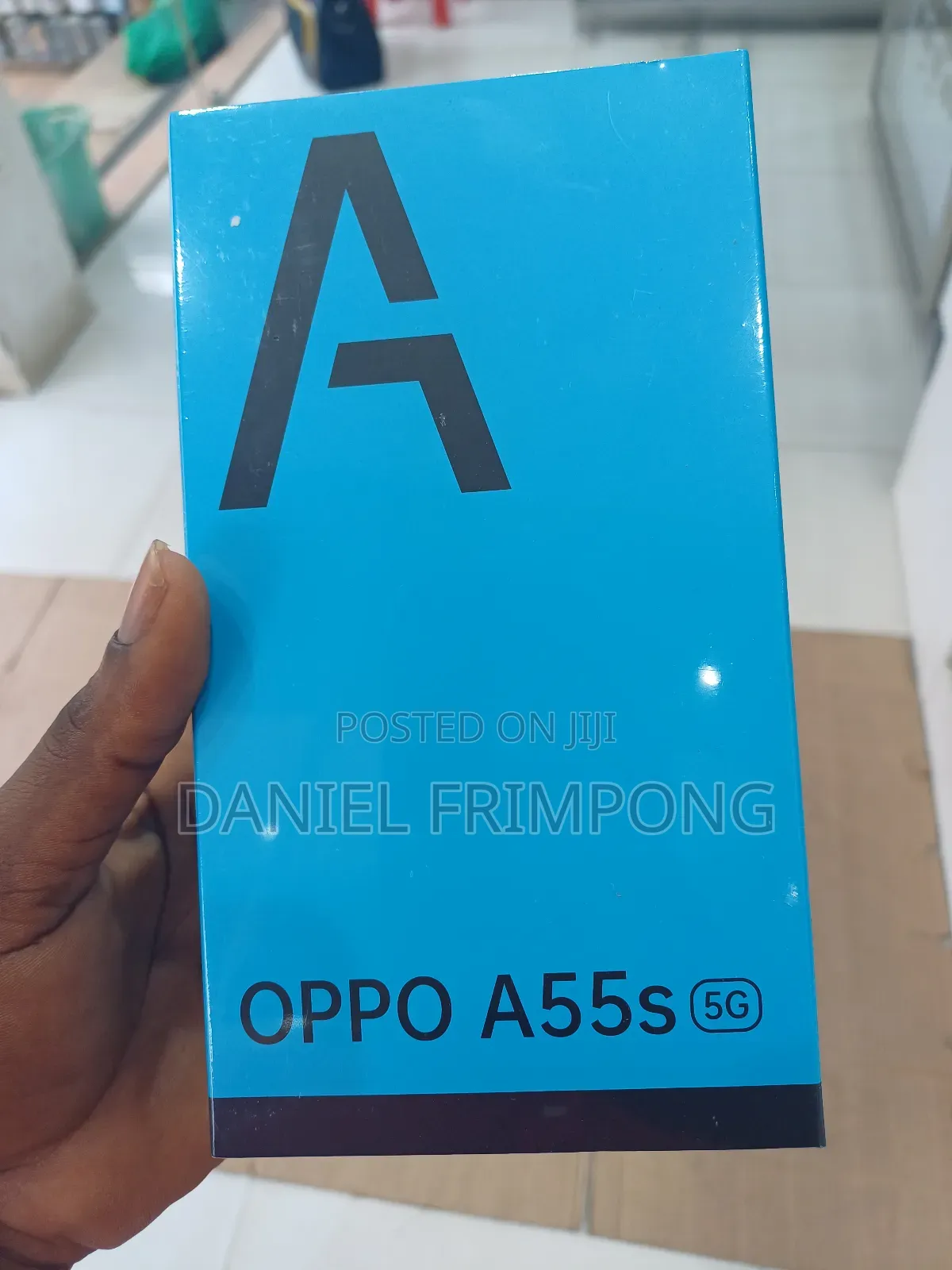 New Oppo A55s 128 GB Black