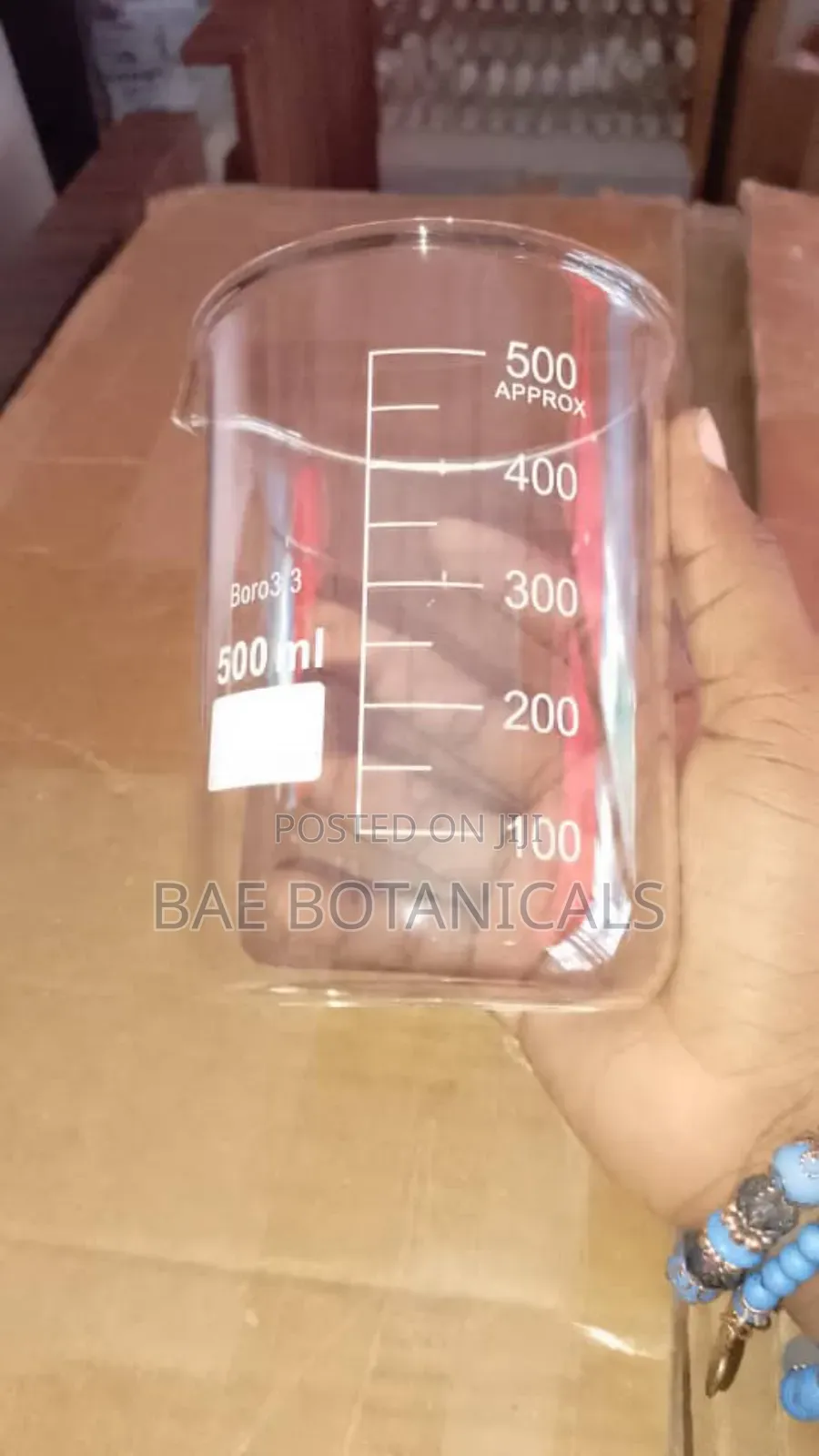 Beaker Glass (500ml)