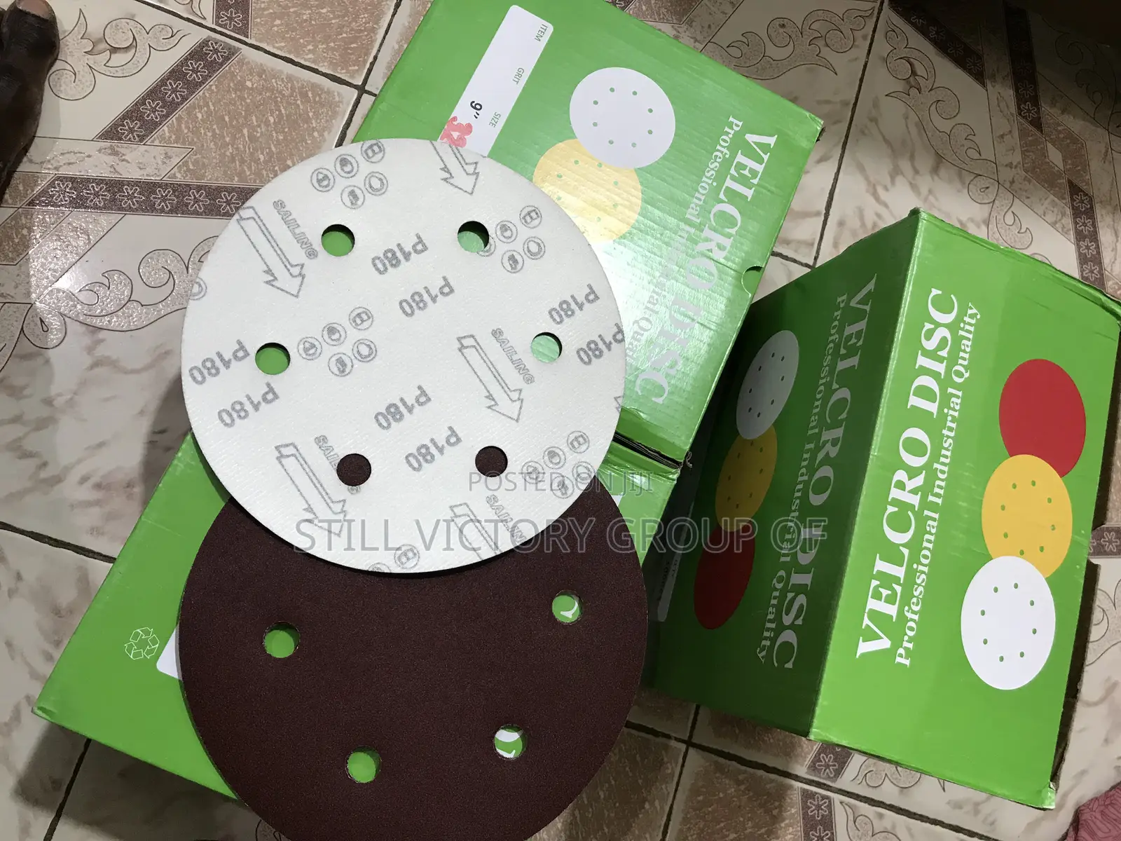 Sandpaper for Drywall Sander 9” Six Holes, High Quality
