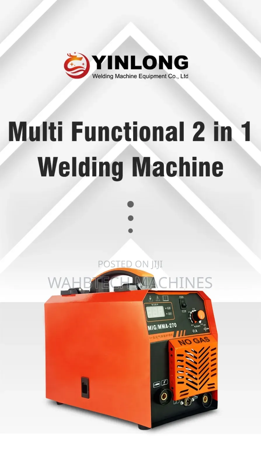 2in1 Mig Welding Machine 270a