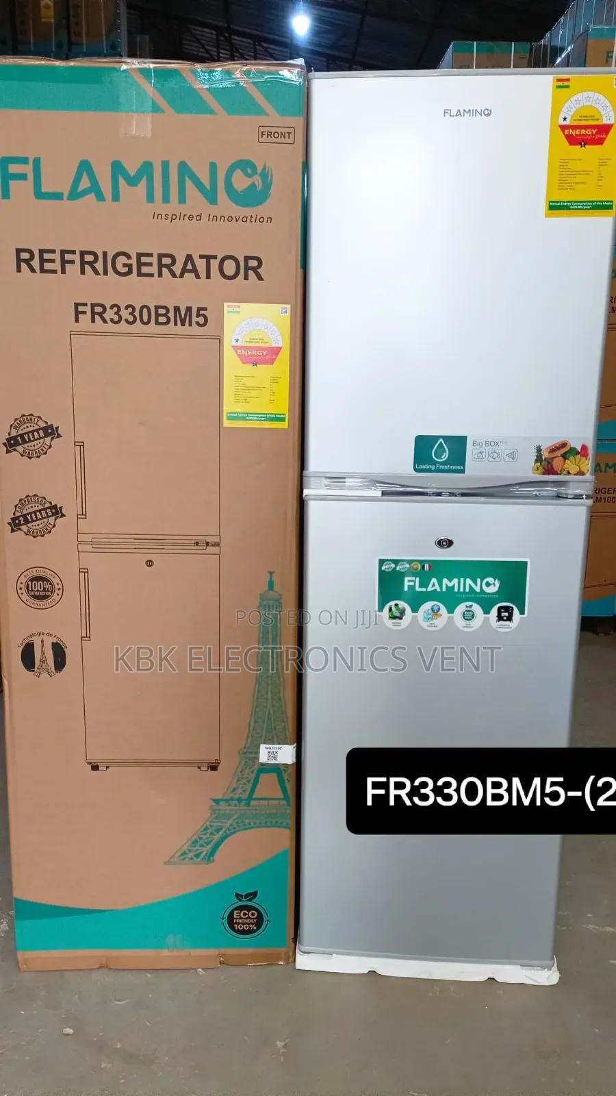 Flamino 211ltr Double Door Refrigerators