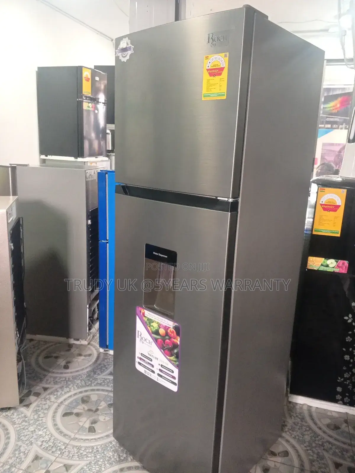 Vital RFR-310dtw-B Roch Fridge Freezer Systematic Set