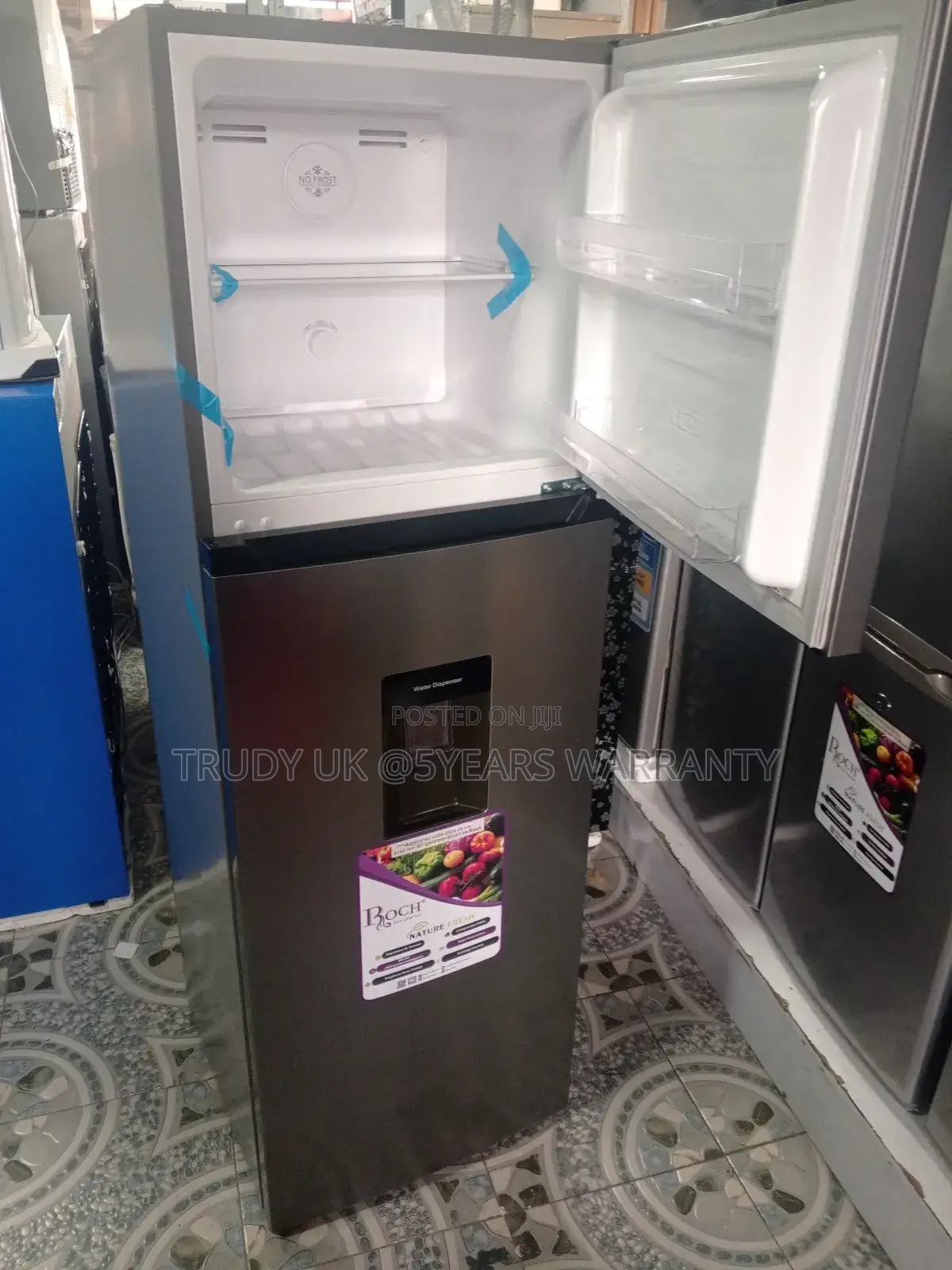 Vital RFR-310dtw-B Roch Fridge Freezer Systematic Set