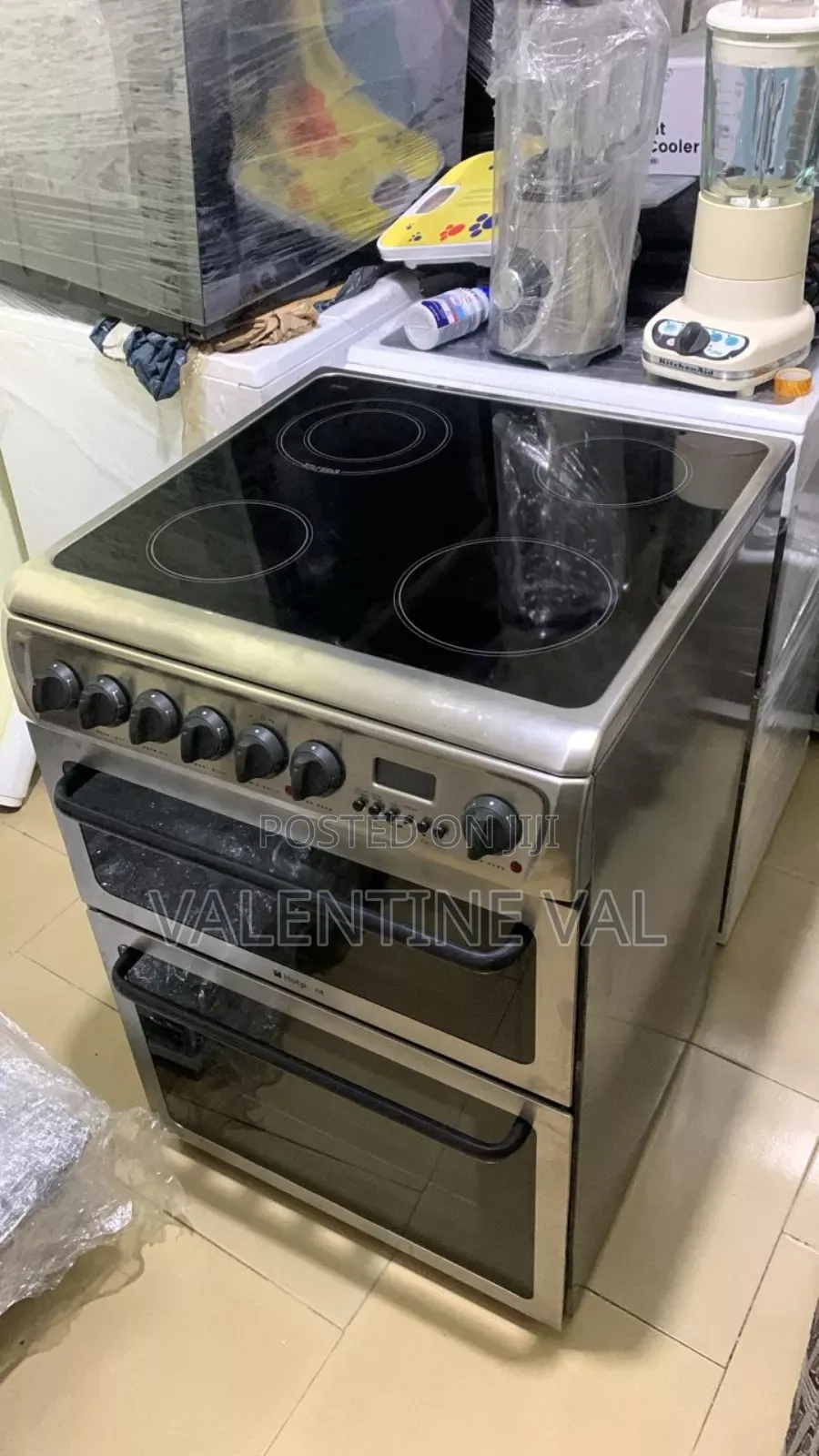 Infared Full Electruc Stove Name Hotpoint 60/60 Stainless Steel