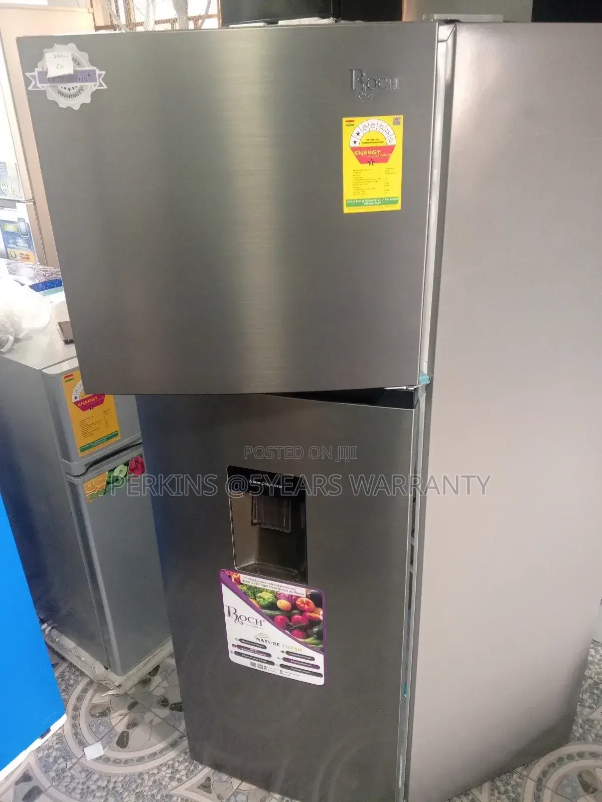 Strong Compress Roch Fridge Freezer RFR-310dtw-B System Set