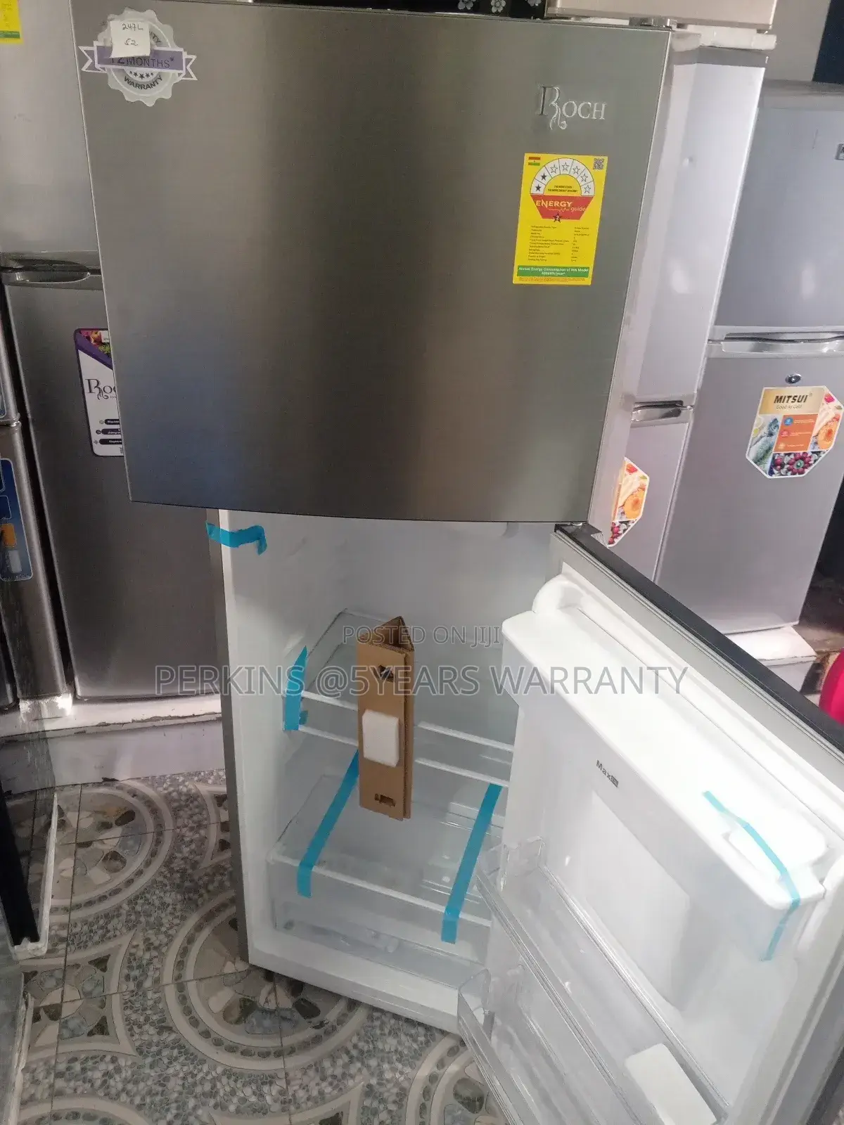 Strong Compress Roch Fridge Freezer RFR-310dtw-B System Set