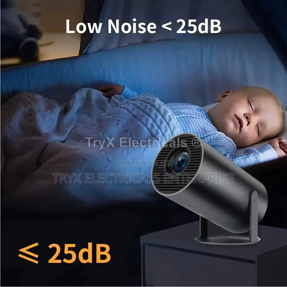 Portable Projector - Smart Android (Black)