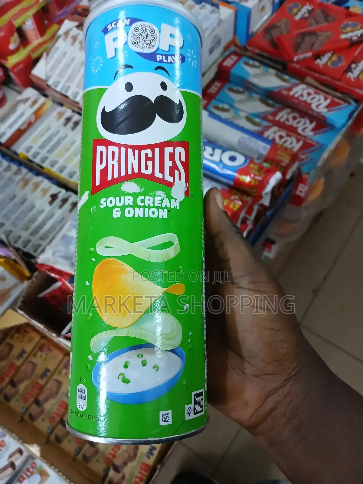 Pringles Sour Cream & Onion 165g