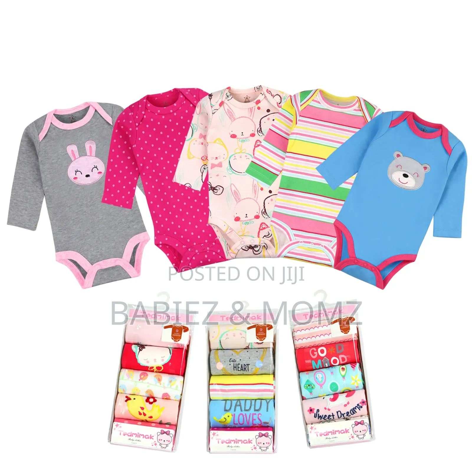 Adorable Baby Rompers (0-18months)