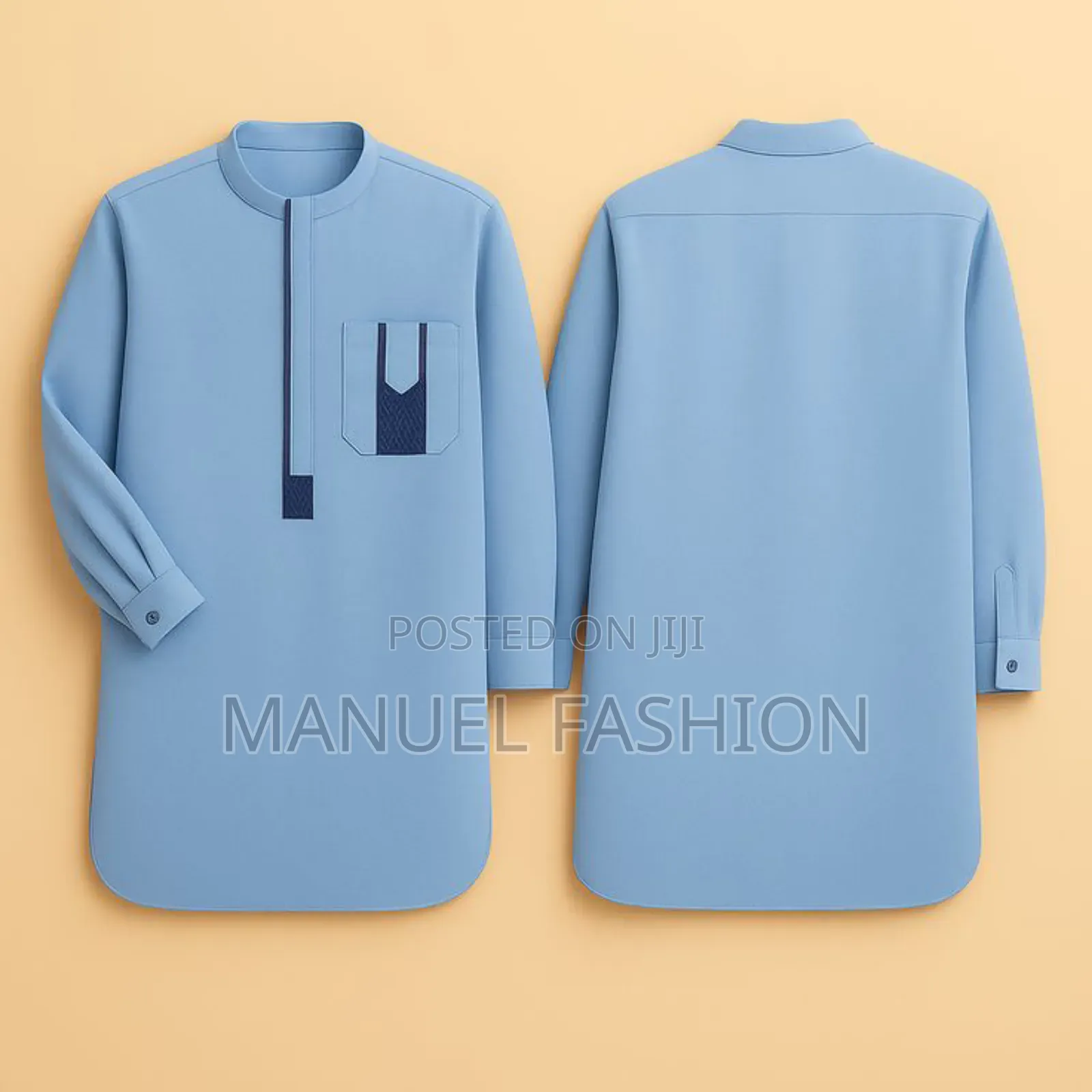 Long Sleeve Kaftan for Men