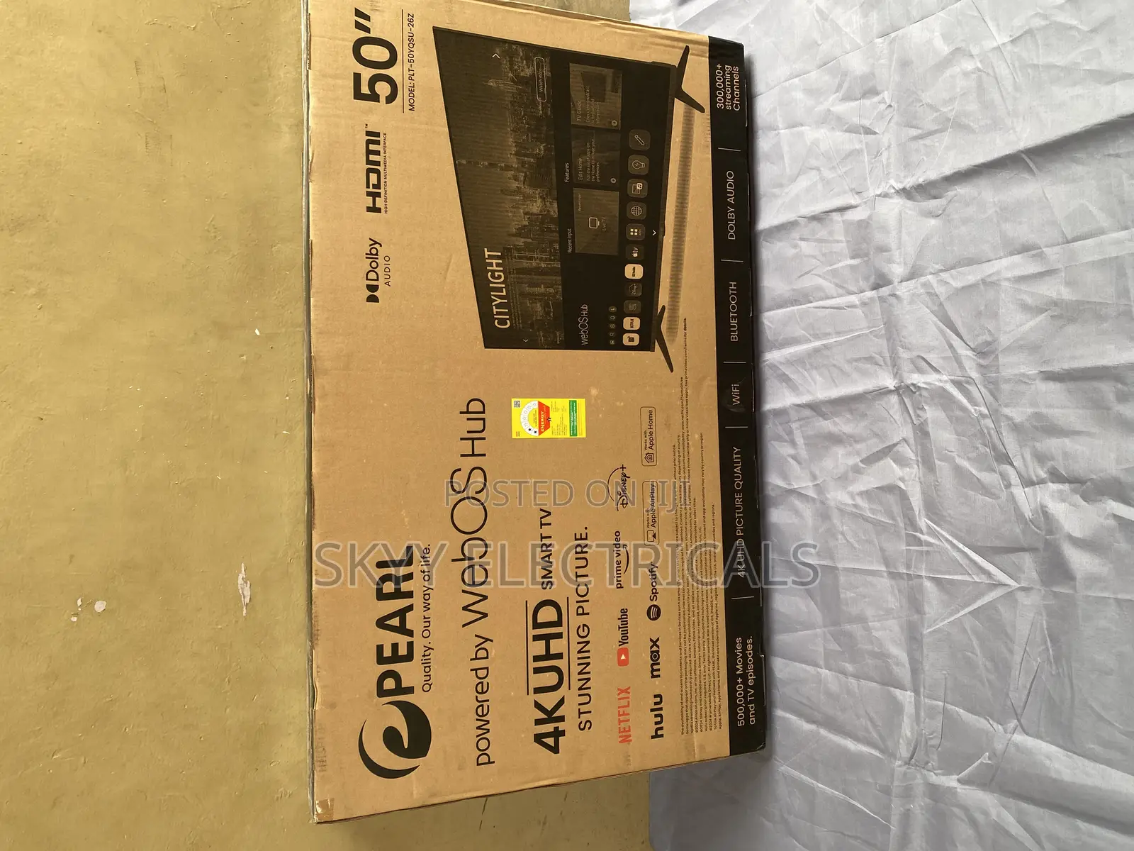PLT-50yqsu-26z Pearl 50 Smart Uhd Tv