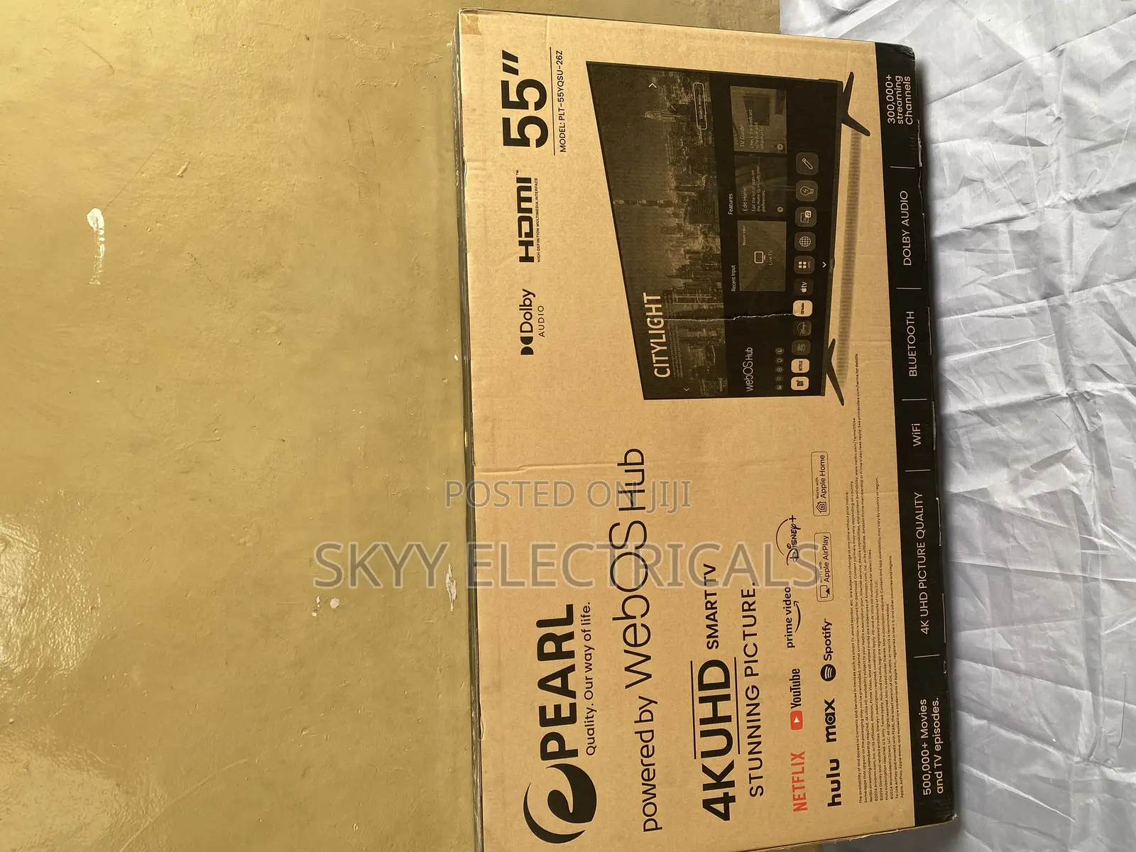 Pearl PLT-55yqsu-26z 55 Smart Uhd Tv