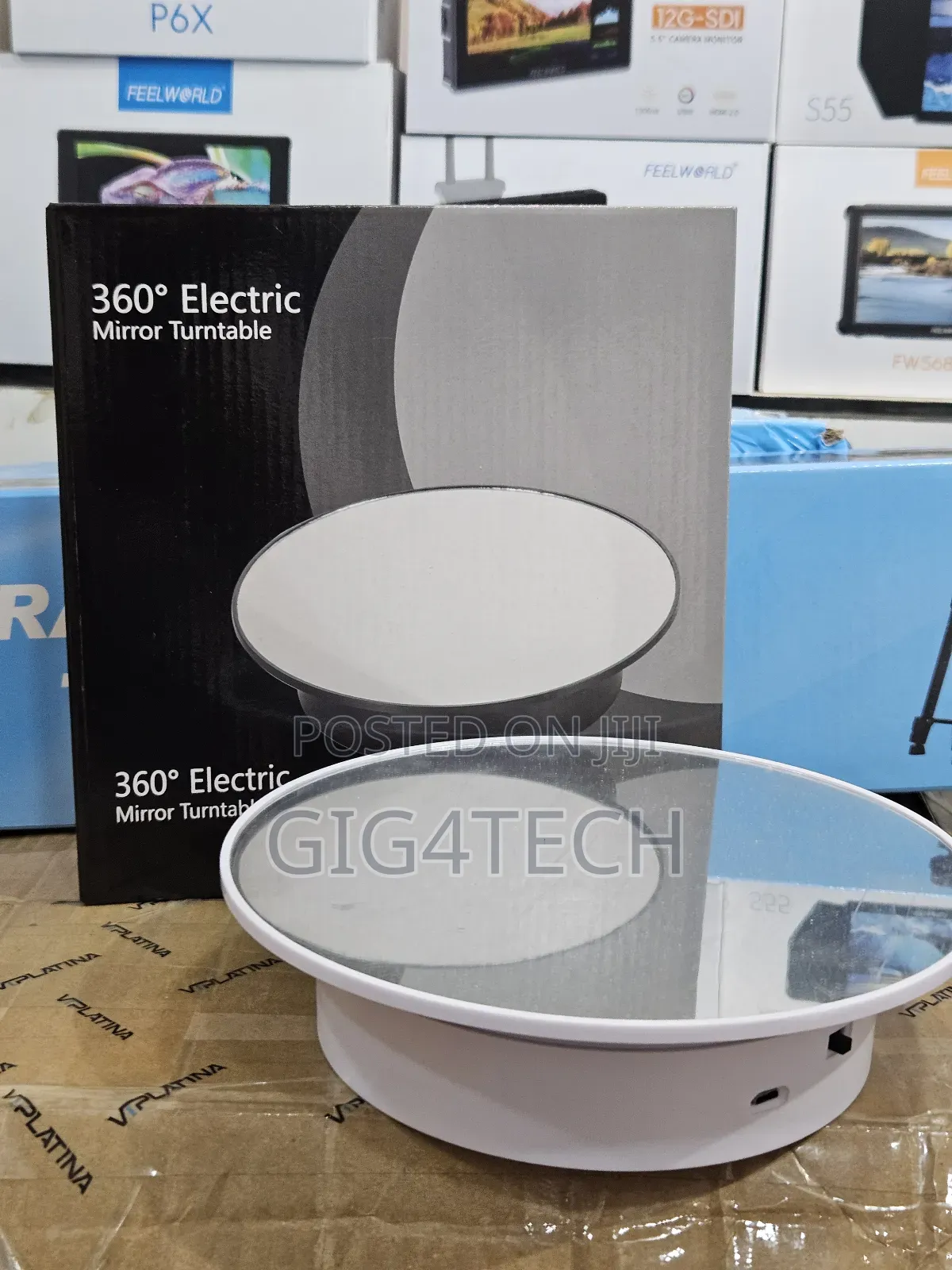 360 Degree Electric Mirror Turn Table