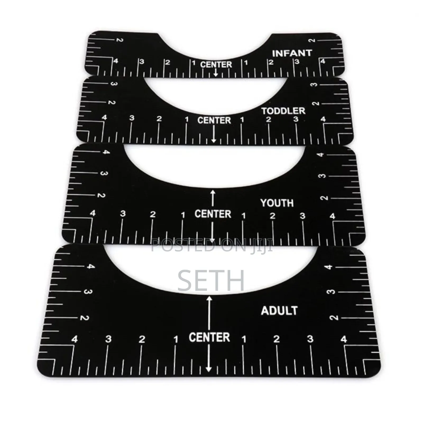 T-Shirt Alignment Ruler Heat Press Machine