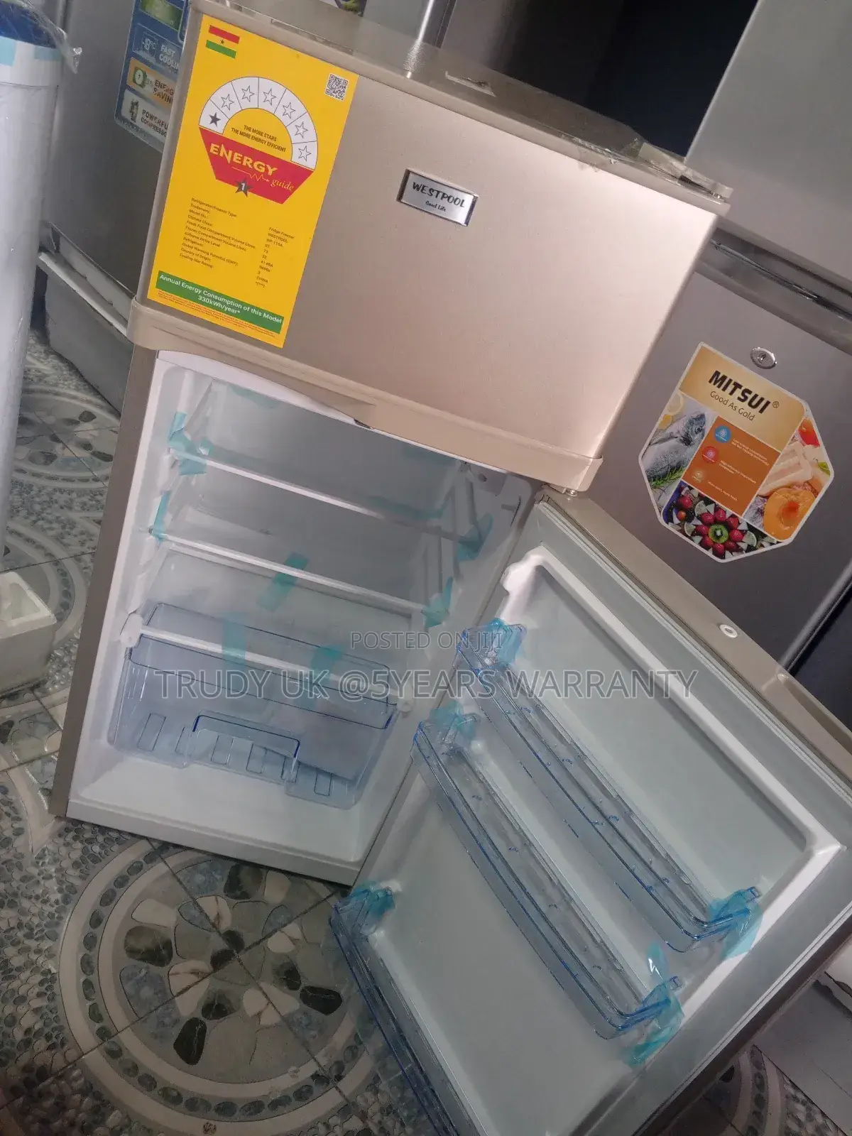 Easy to Use Westpool Fridge Freezer Wp-115a Energy Set