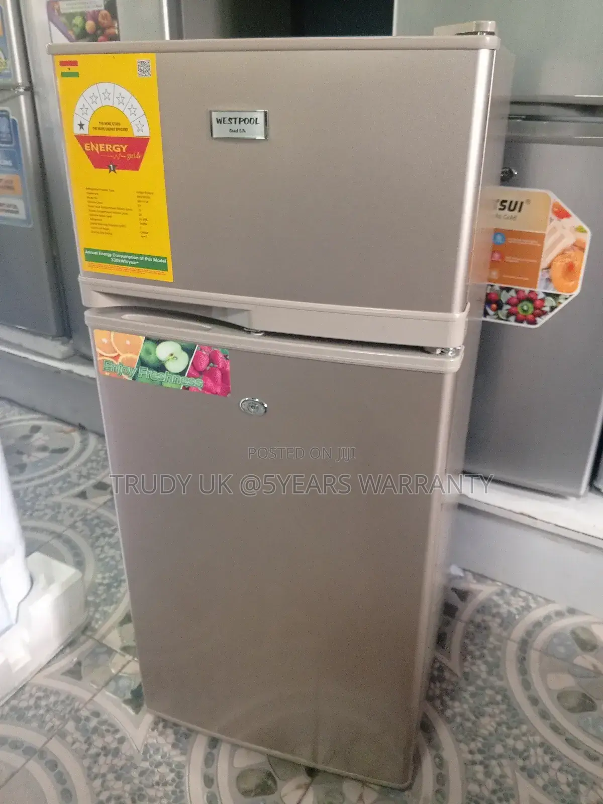 Nimble 95l Westpool Fridge Freezer Systematic Wp-115a Set