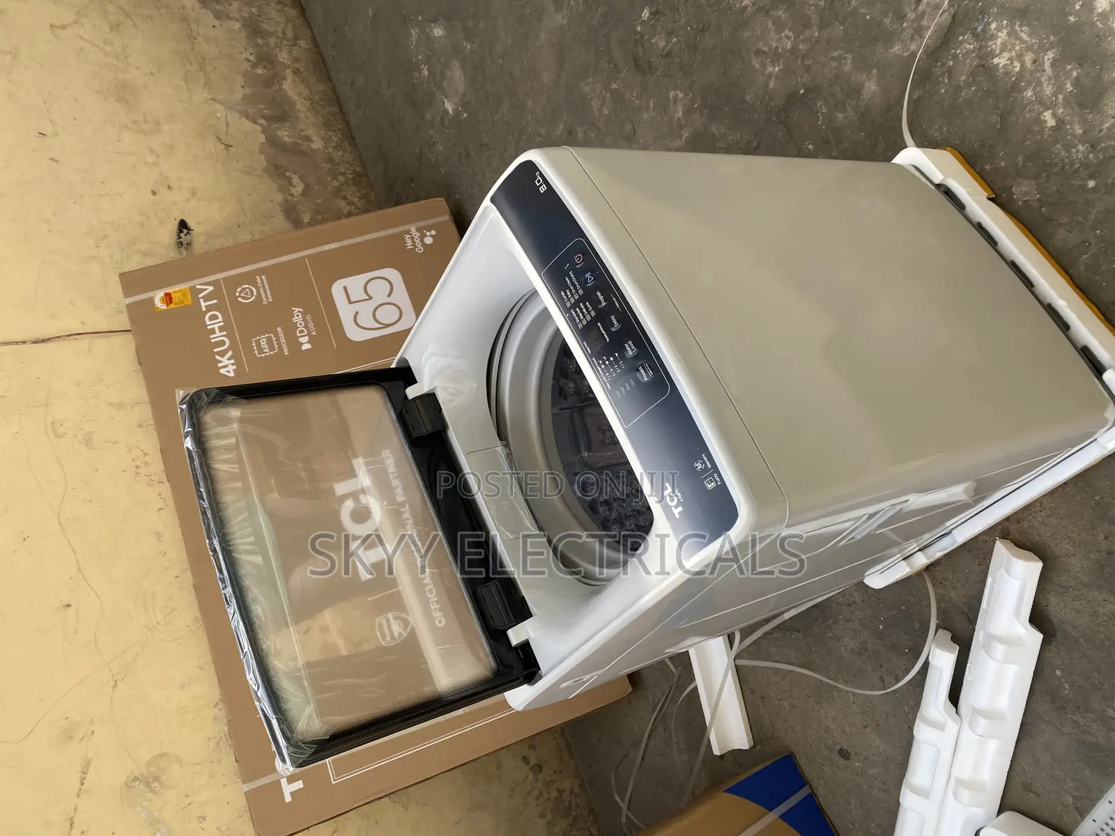 TCL 8kg Topload Fully Auto Washing Machine
