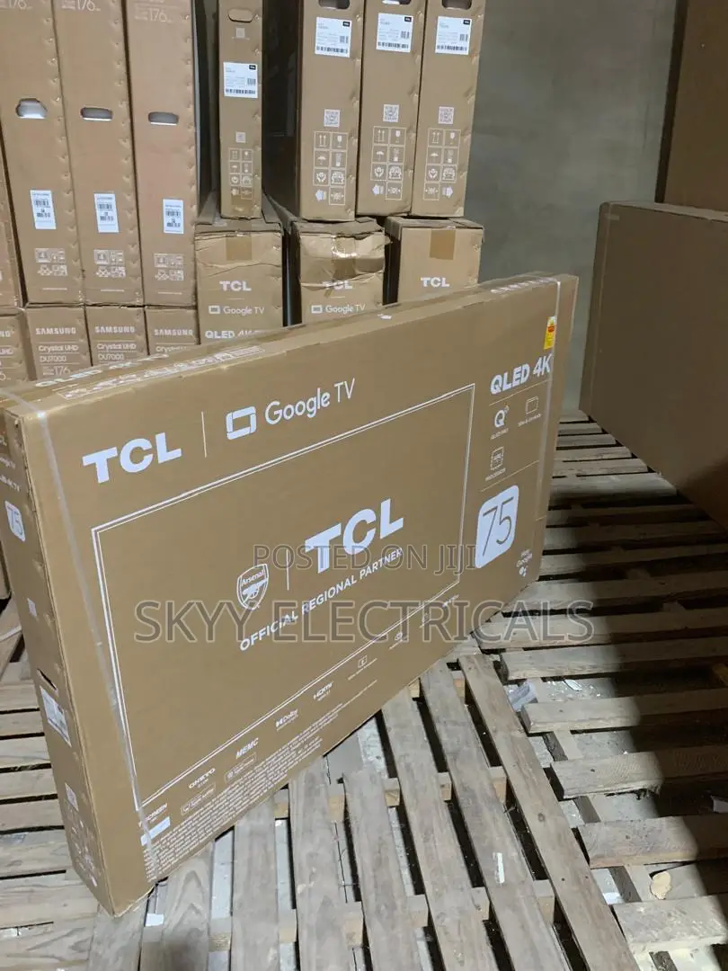 TCL 75” Smart Qled Tv 75c645