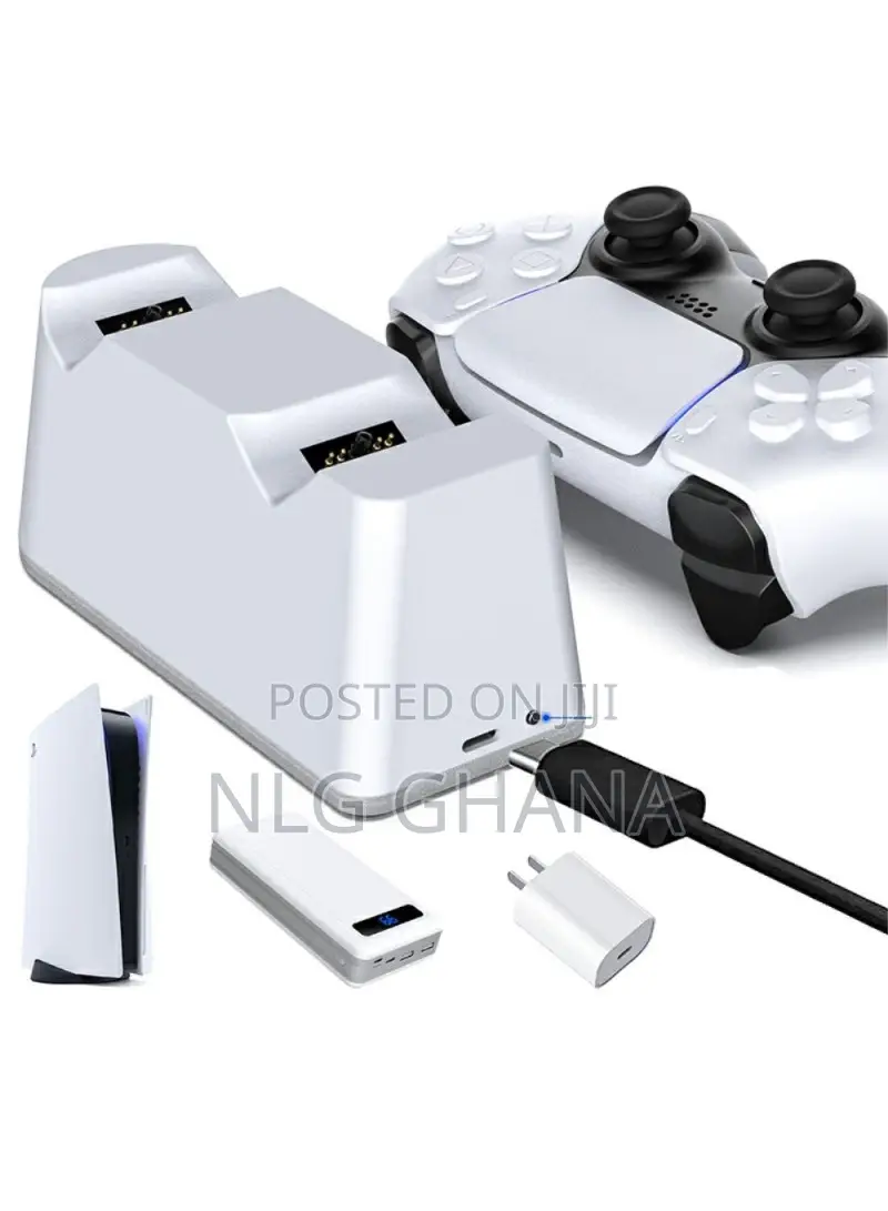 Game Controller Dual Charger for Sony Ps5. Tvx26316