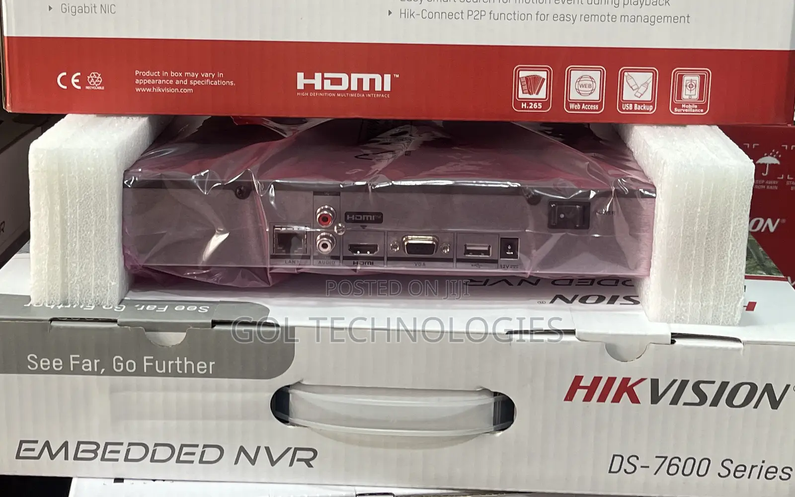 Hikvision Ds-7616nxi- 16-Ch 1u K Series Acusense NVR