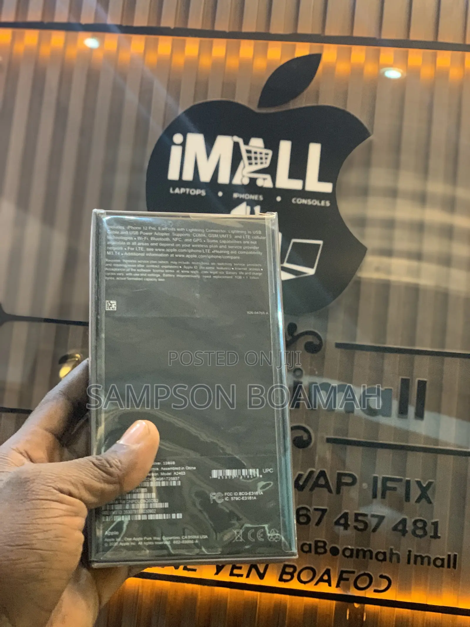 New Apple iPhone 12 Pro 128 GB Gray