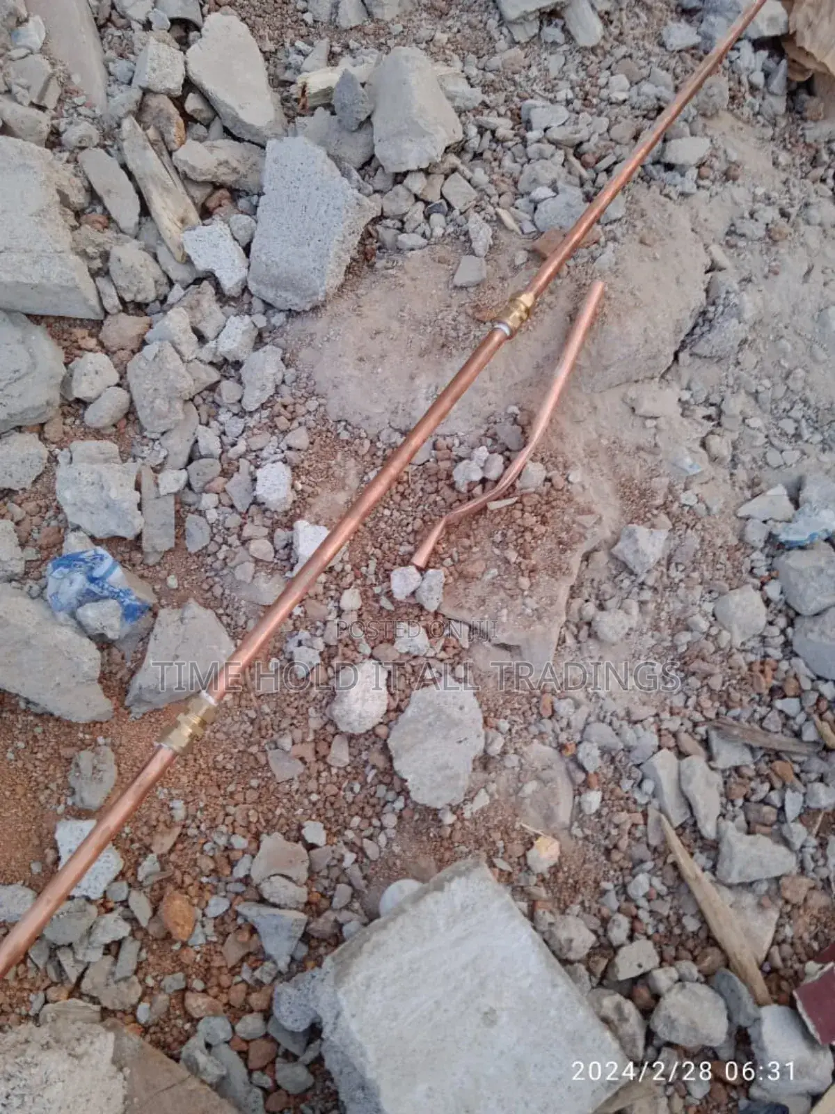 Connection of Gas Pipe for Domestic and Commercial Use